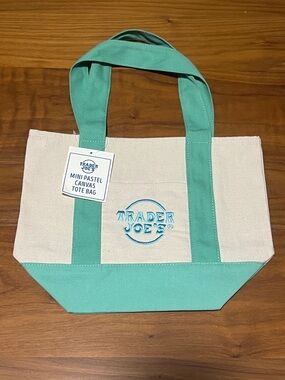 Trader Joe’s Mint Green Mini Tote